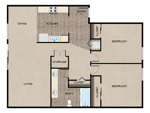 6134 4th Street NW Studio-2 Beds Apartment for Rent - Photo Gallery 22